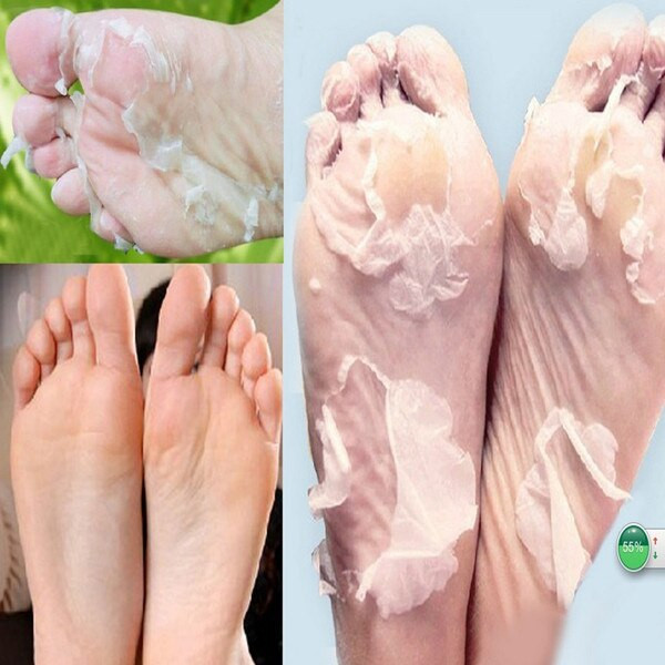 Foot Mask DIY
 2 Pairs= 4 Pieces Exfoliating Foot renew Mask perfume