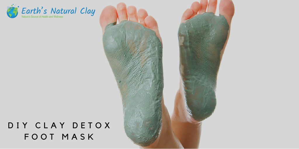 Foot Mask DIY
 DIY Clay Detox Foot Mask