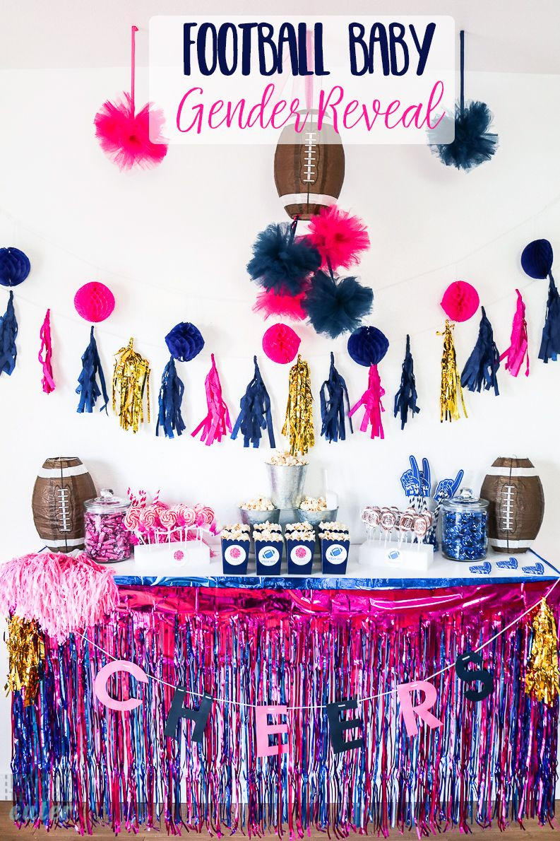 Football Themed Gender Reveal Party Ideas
 How To Throw An Amazing Football Baby Gender Reveal Party