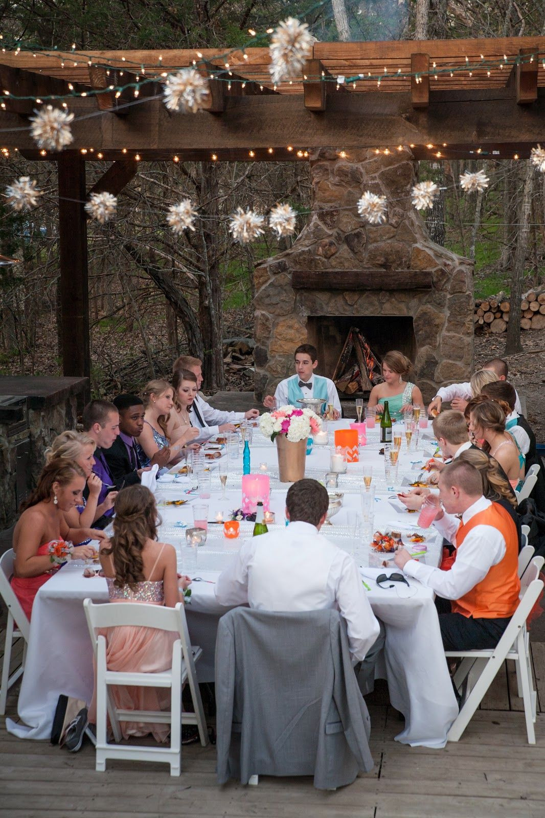 Formal Dinner Party Ideas
 Real Event Prom Dinner Party