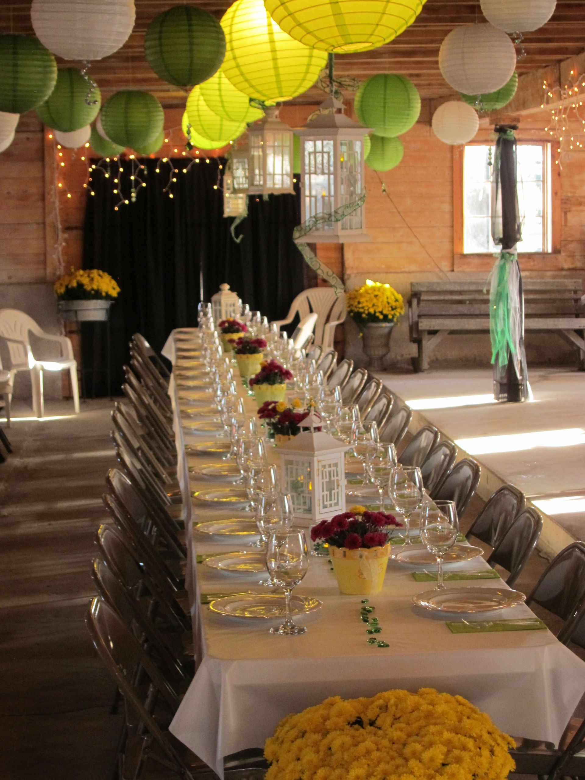 Formal Dinner Party Ideas
 Decorating barn for home ing dinner 2012
