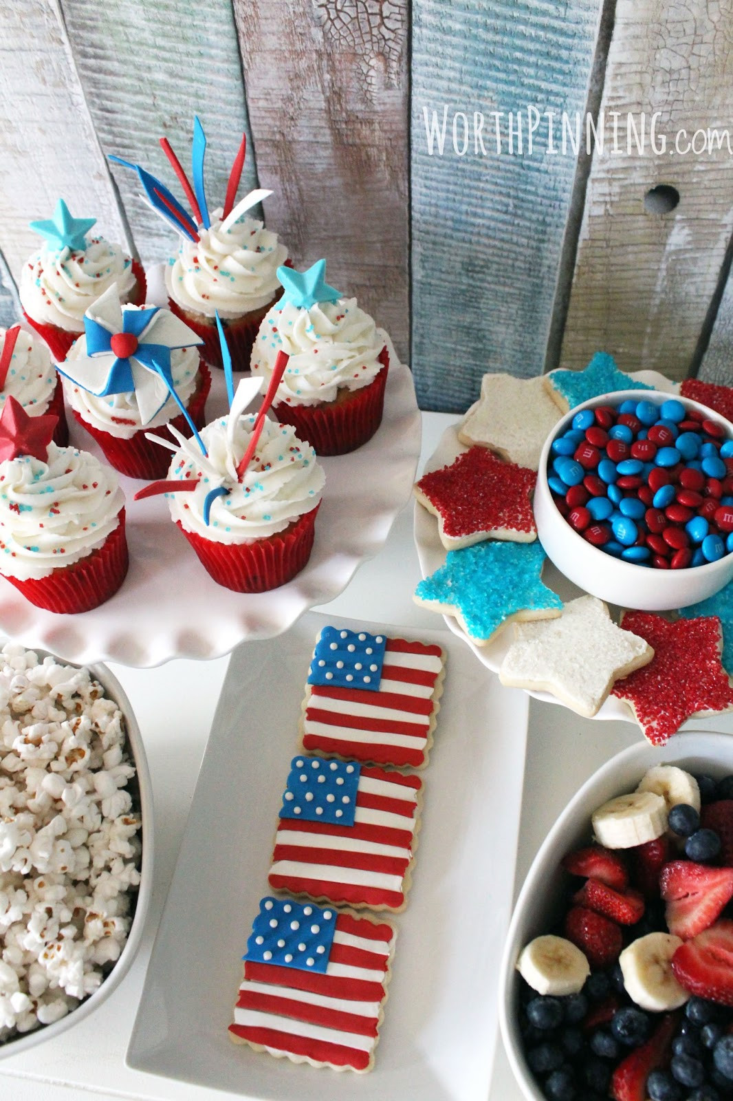 Forth Of July Desserts
 4th of July Dessert Table The Girl Creative