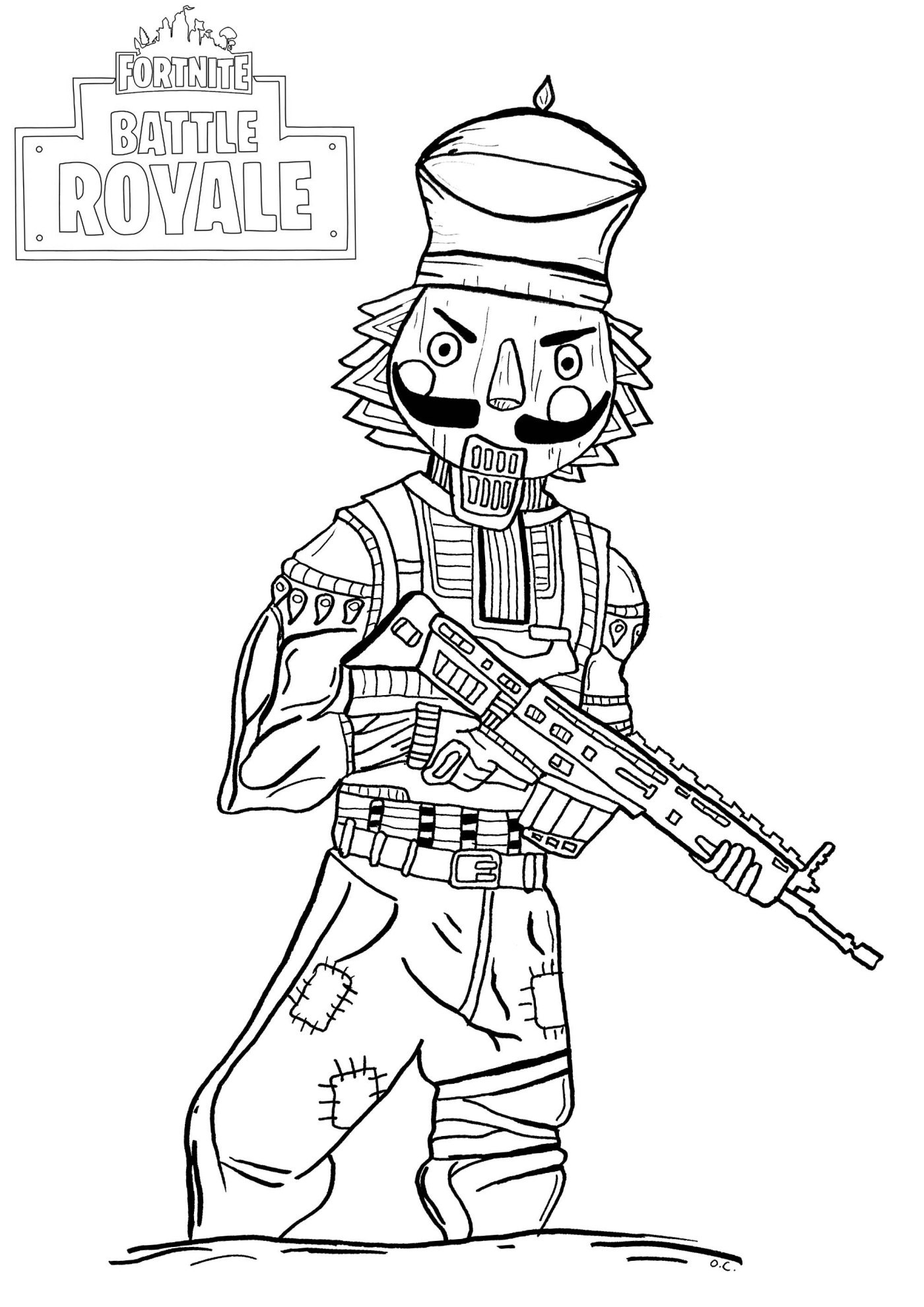 Fortnite Coloring Pages For Kids
 These Fortnite Coloring Pages are the Perfect Gift for