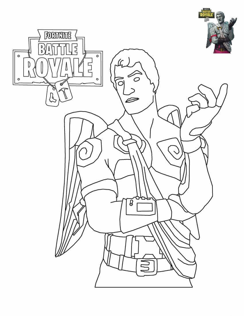 Fortnite Coloring Pages For Kids
 34 Free Printable Fortnite Coloring Pages