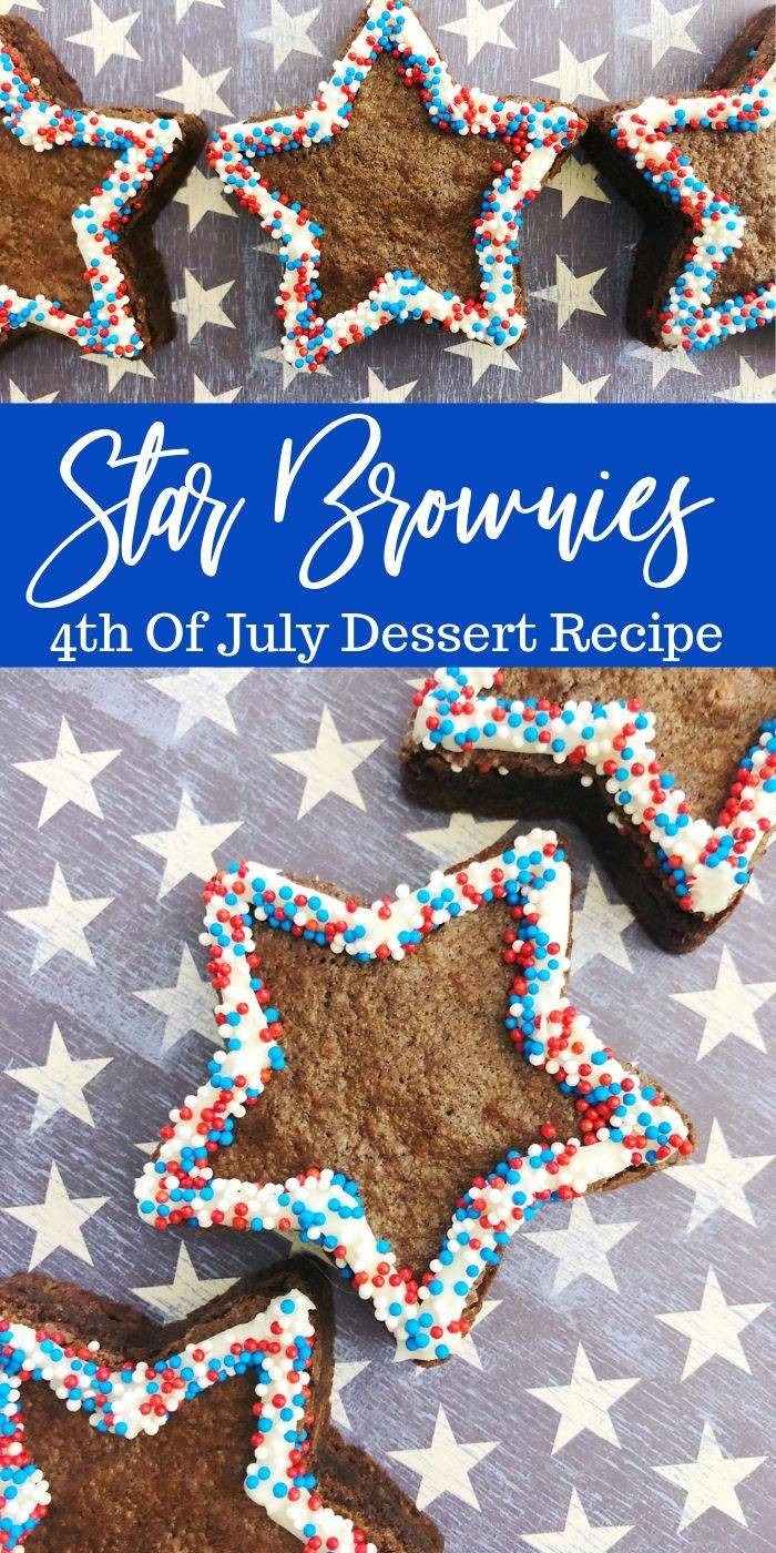 Fourth Of July Brownies
 4th of July Star Brownies Recipe Passion For Savings