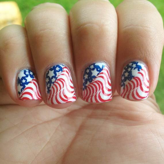 Fourth Of July Nail Art
 26 Patriotic Nail Art Designs To Try At Your Fourth