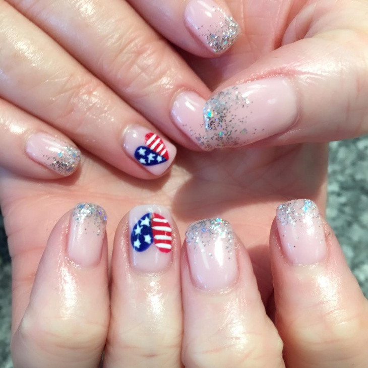 Fourth Of July Nail Art
 20 Fourth of July Nail Art Designs Ideas