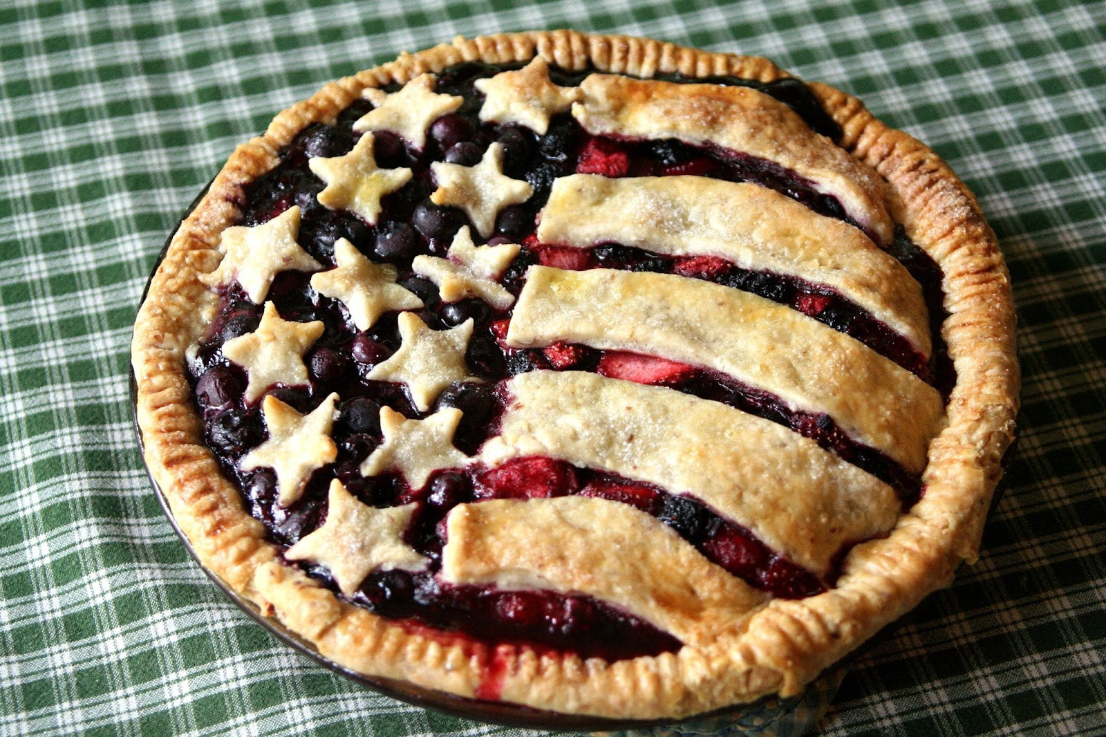 Fourth Of July Pie Recipes
 As Lilies 4th of July Berry Pie Recipe
