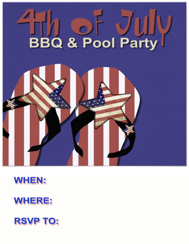 Fourth Of July Pool Party
 Patriotic Pool Party July 4th Pool Party Ideas