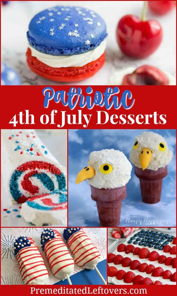 Fourth Of July Snacks And Desserts
 4th July Desserts Red White & Blue Patriotic