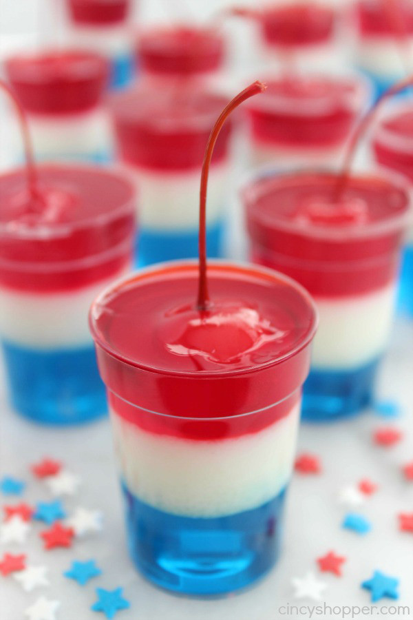 Fourth Of July Snacks And Desserts
 20 red white and blue desserts for the Fourth of July