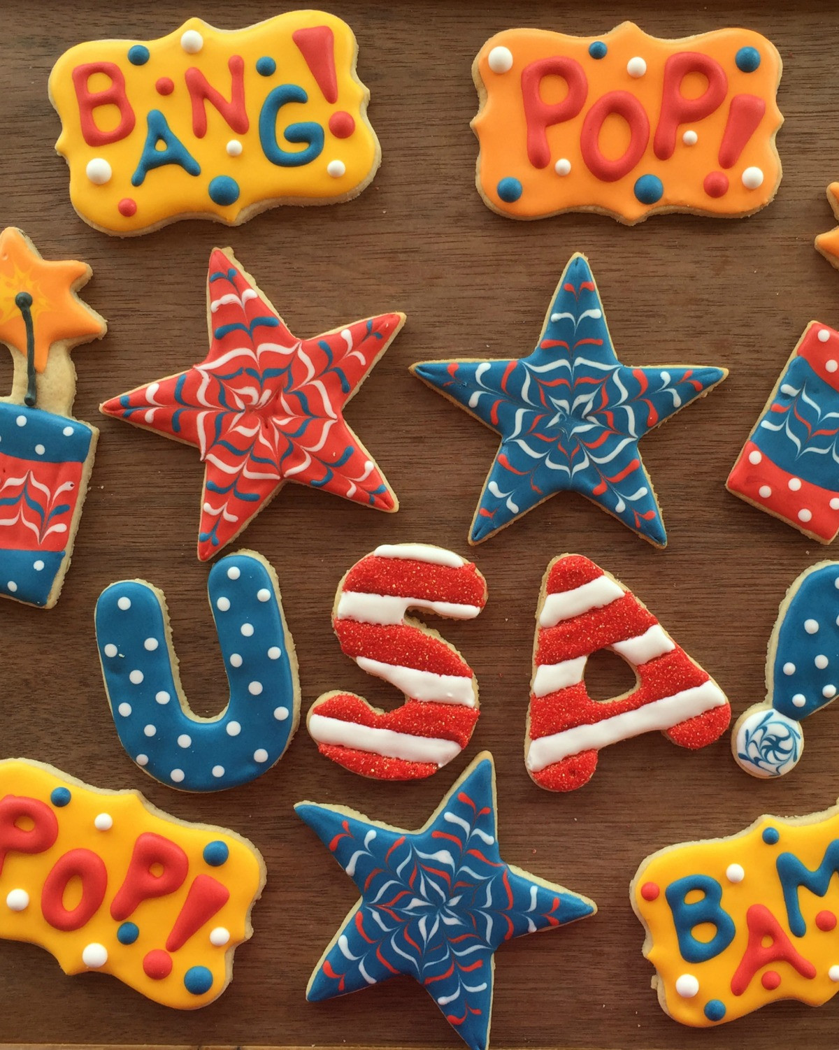 Fourth Of July Sugar Cookies
 How to Decorate Fourth of July Sugar Cookies Peanut