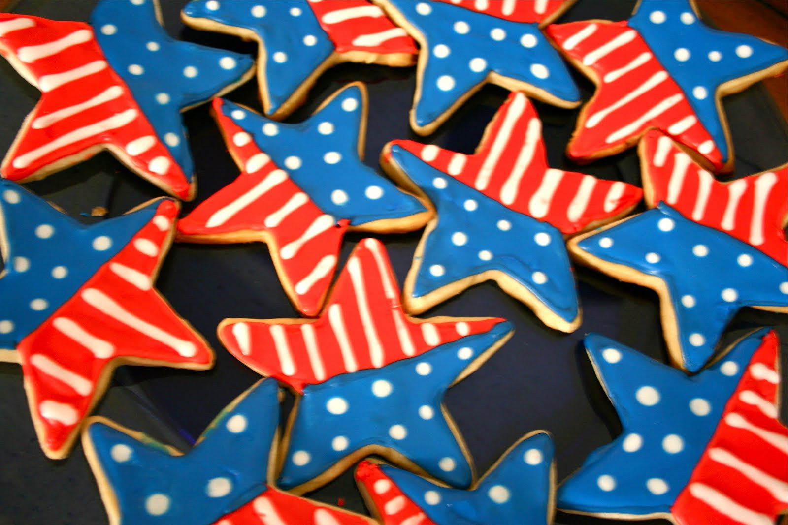 Fourth Of July Sugar Cookies
 4th of July Sugar Cookies A Dash of Megnut