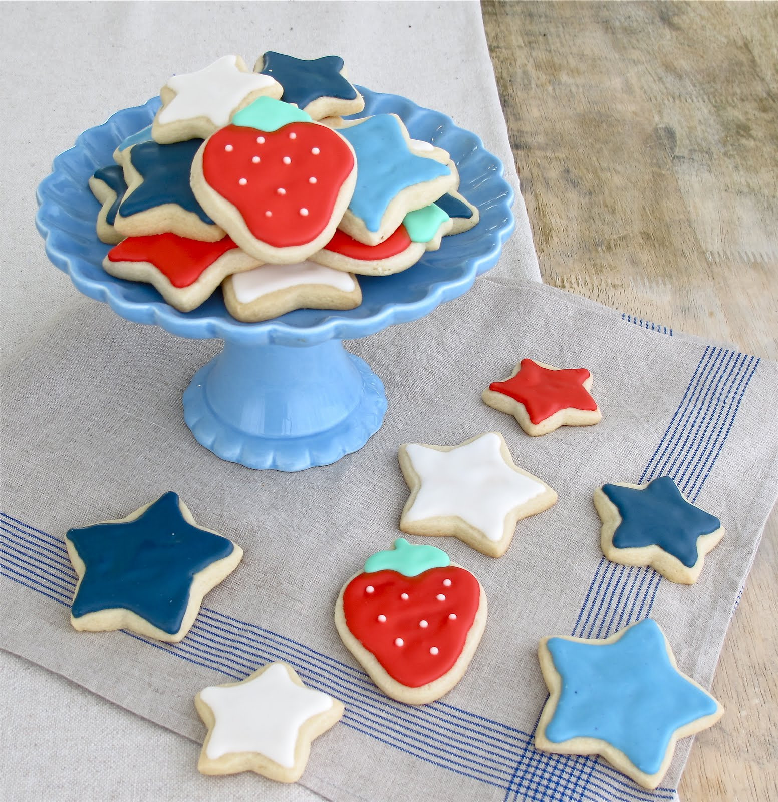 Fourth Of July Sugar Cookies
 Jenny Steffens Hobick Fourth of July Party Decorations