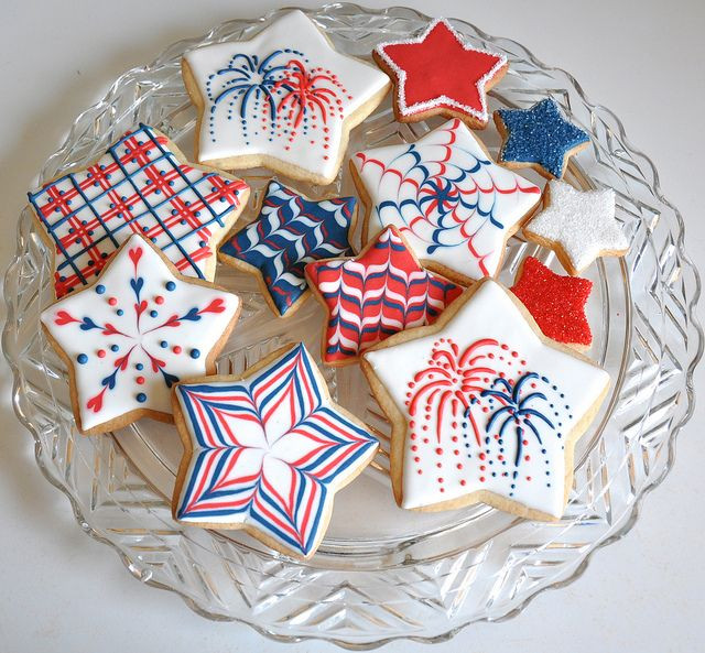Fourth Of July Sugar Cookies
 116 Best images about Sugar cookies with royal icing