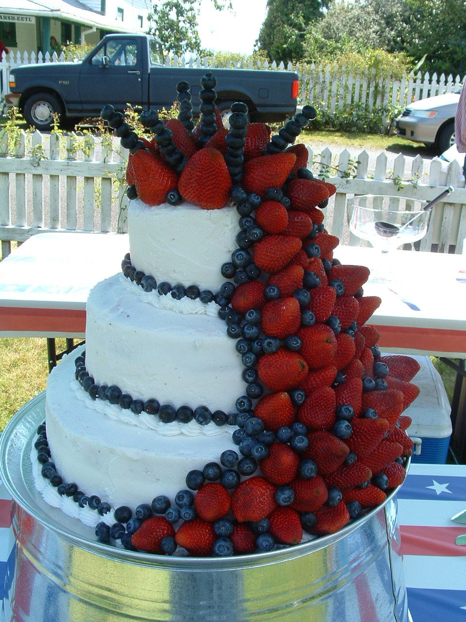 Fourth Of July Wedding Cakes
 Fourth of July wedding cake Craft Ideas