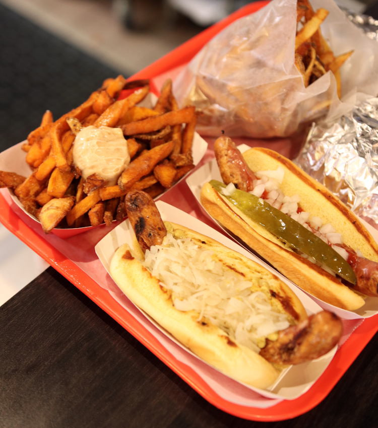 Franks Gourmet Hot Dogs
 New Frank Is ficially Slinging Hot Dogs in an Upcycled