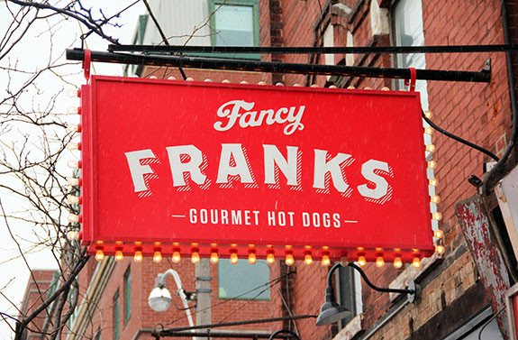 Franks Gourmet Hot Dogs
 Fancy Franks Gourmet Hot Dogs Toronto4Kids January 2014