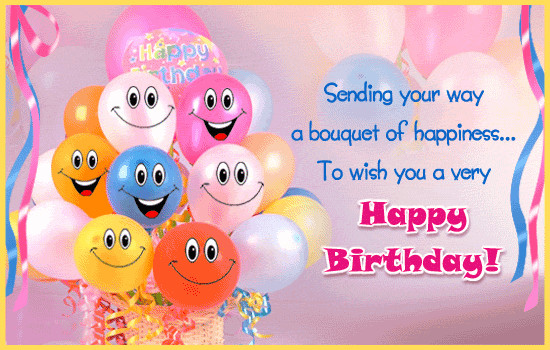 Free Animated Birthday Cards
 Happy birthday quotes and messages for special people