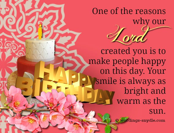 Free Christian Birthday Cards
 Christian Birthday Wordings and Messages – Wordings and