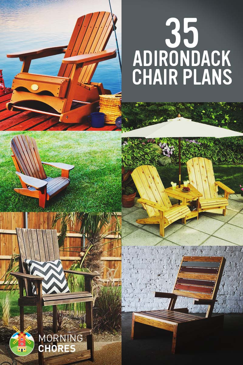 Free DIY Plans
 35 Free DIY Adirondack Chair Plans & Ideas for Relaxing in