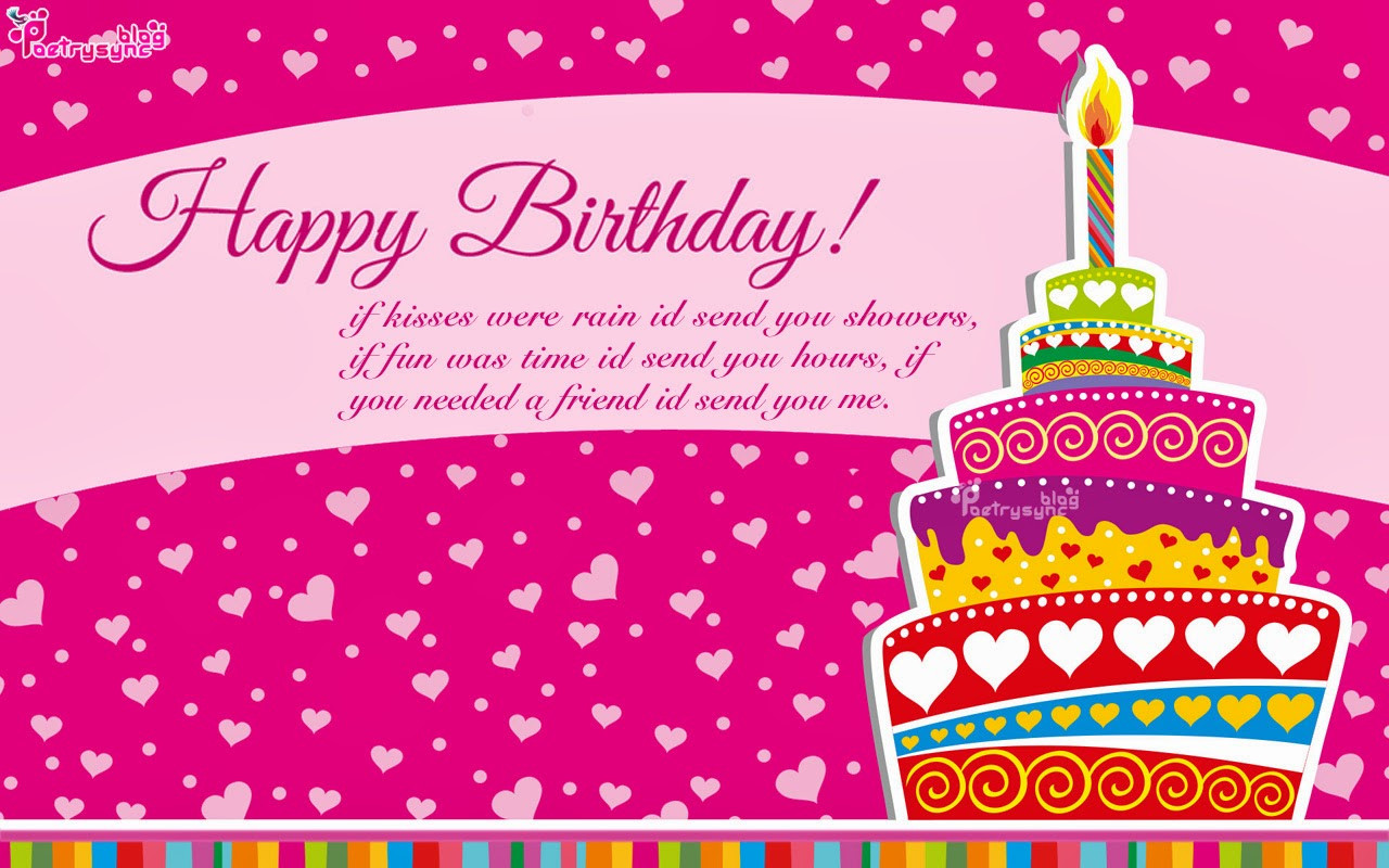 Free E Birthday Cards
 Happy Birthday Greetings and Wishes Picture eCards