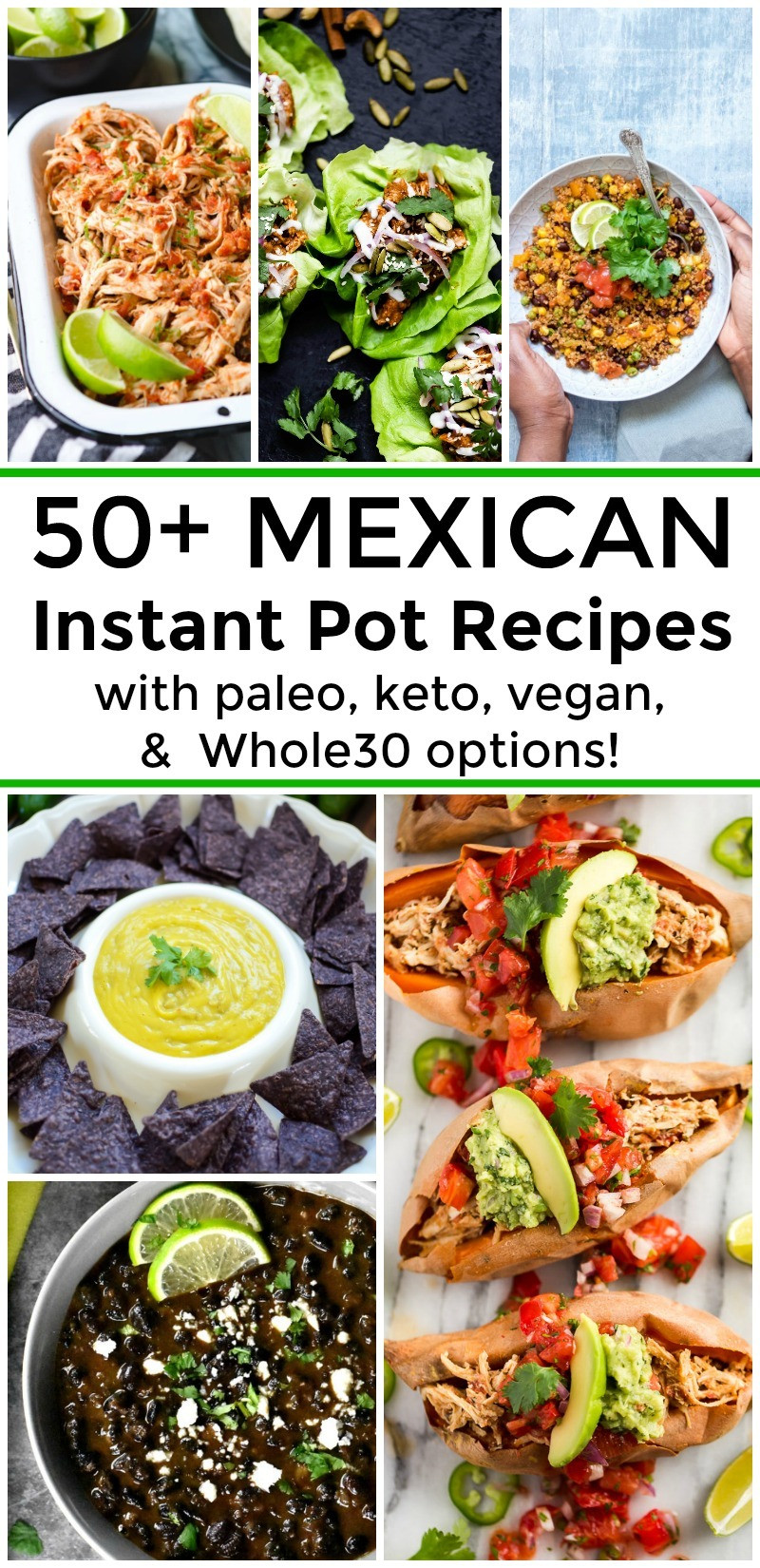 Free Instant Pot Recipes
 50 Gluten Free Mexican Instant Pot Recipes paleo keto
