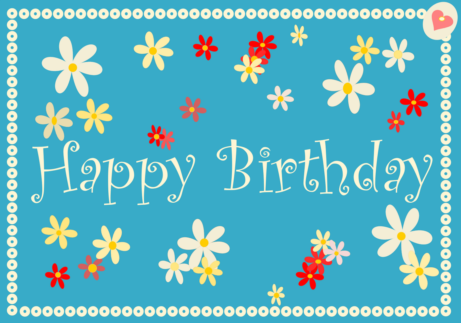Free Online Birthday Card
 Printable Birthday Cards Birthday