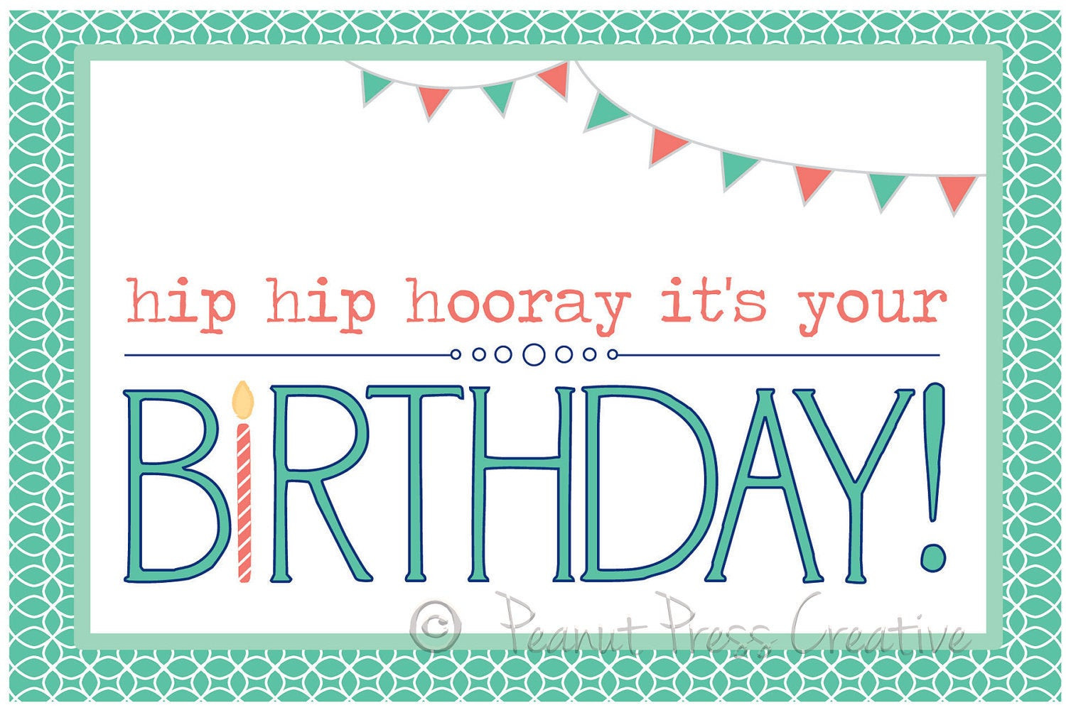 Free Personalized Birthday Cards
 Happy Birthday Printable Card PDF