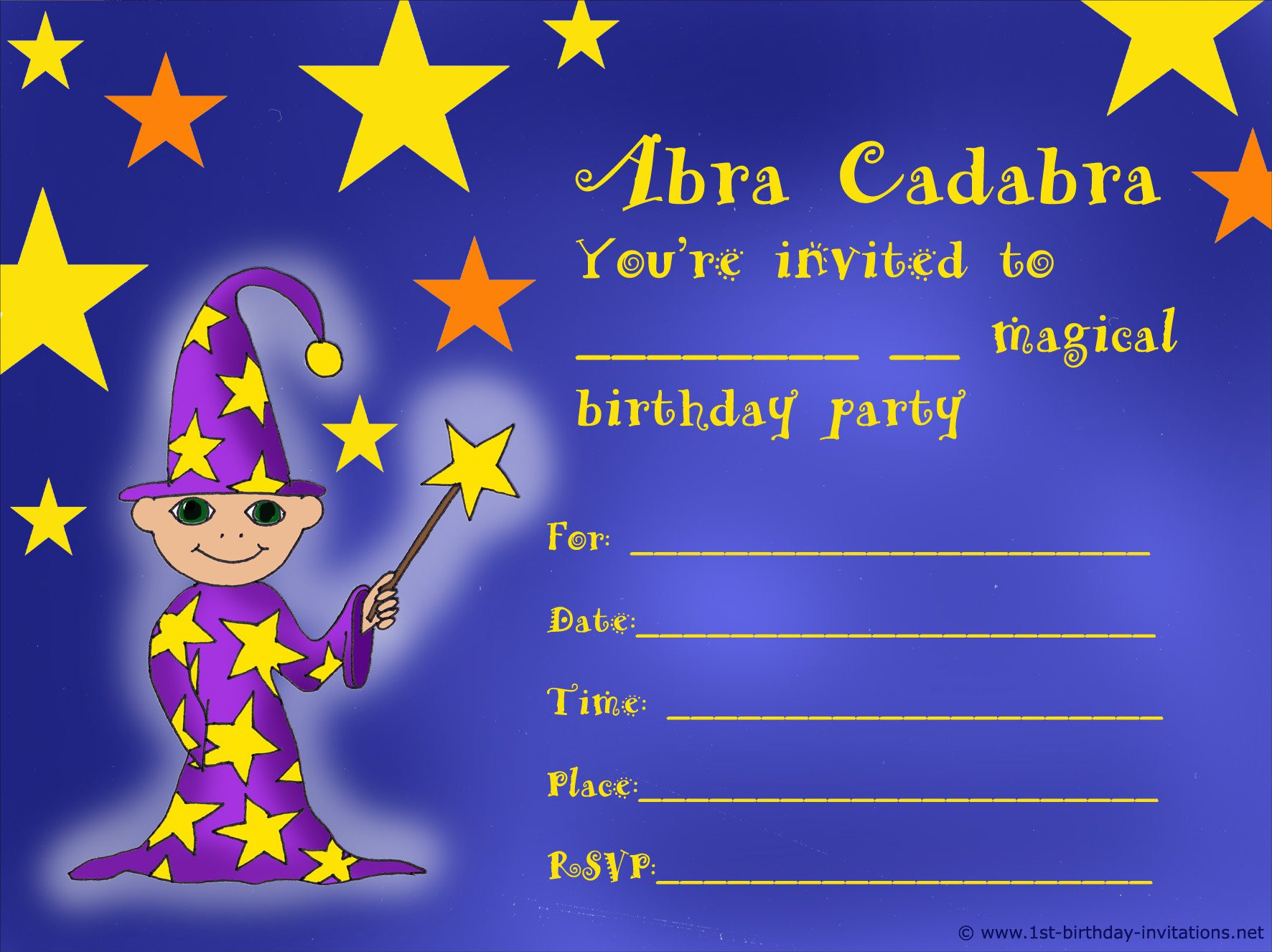 Free Printable Birthday Invitation Maker
 custom birthday invitation Birthday invitation maker