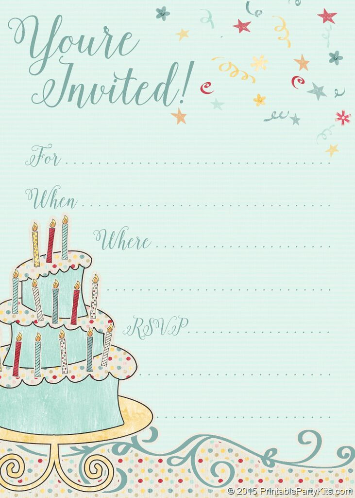 Free Printable Birthday Invitation Maker
 d with Dropbox