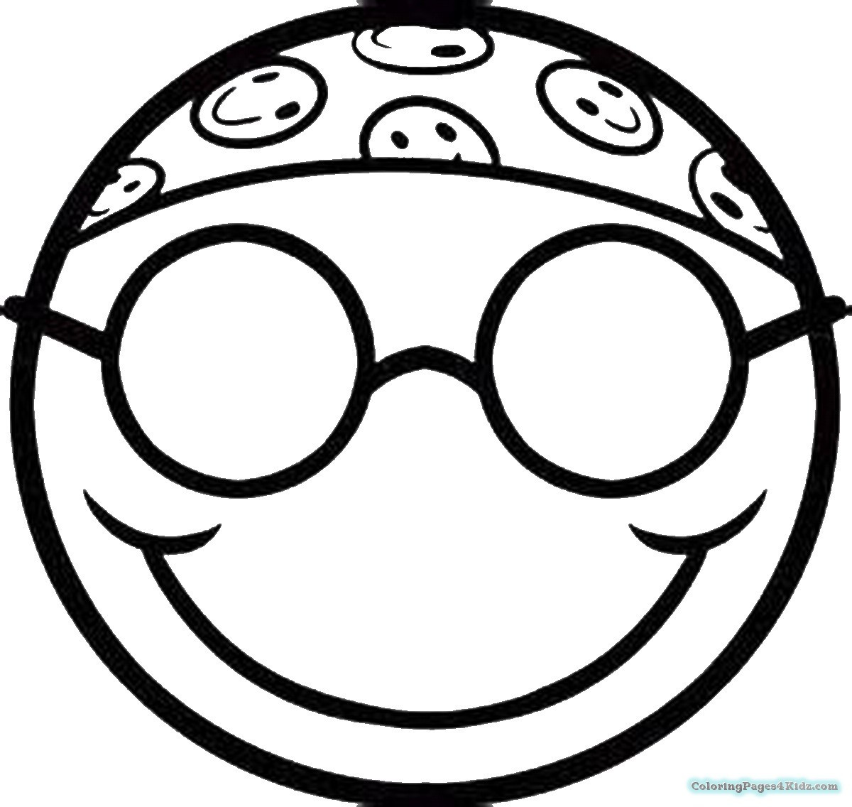 Free Printable Emoji Coloring Pages
 Coloring Pages Sun Glasses Emoji