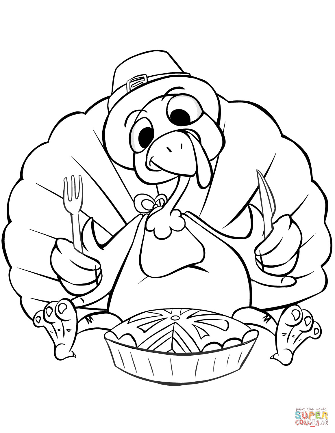 Free Turkey For Thanksgiving 2020
 coloring dinner family pages thanksgiving 2020