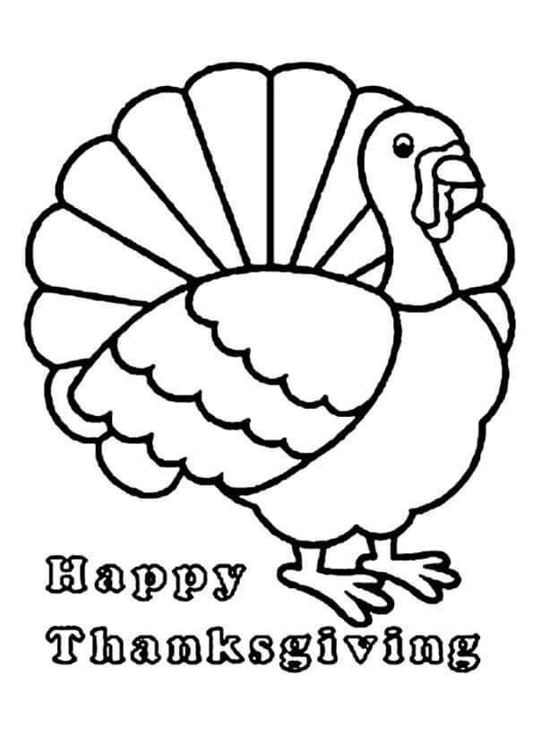 Free Turkey For Thanksgiving 2020
 Free Printable Thanksgiving Turkey Coloring Pages in 2020