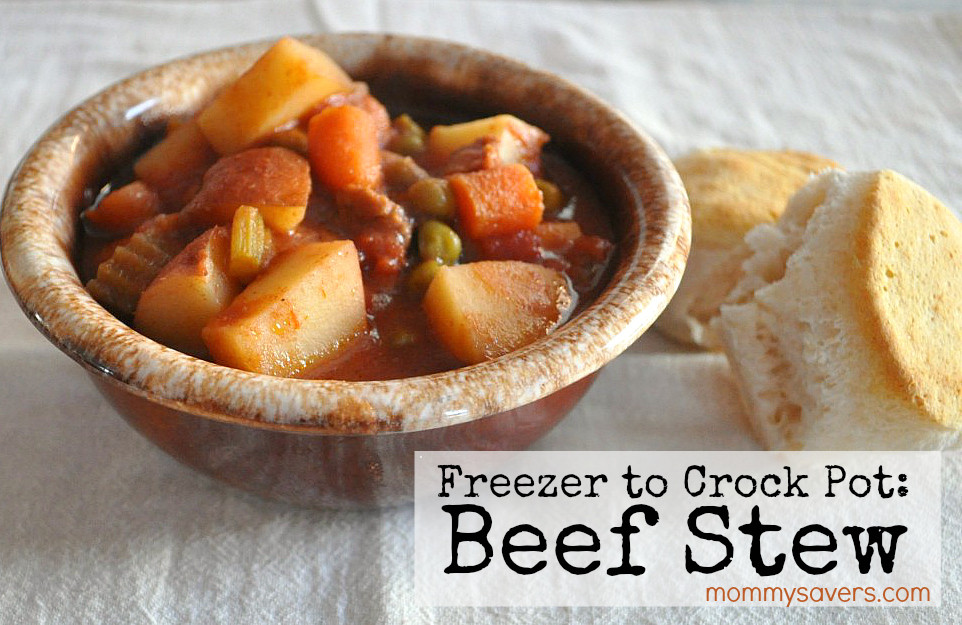 Freezer Beef Stew
 Crock Pot Freezer Meals Hearty Beef Stew Mommysavers