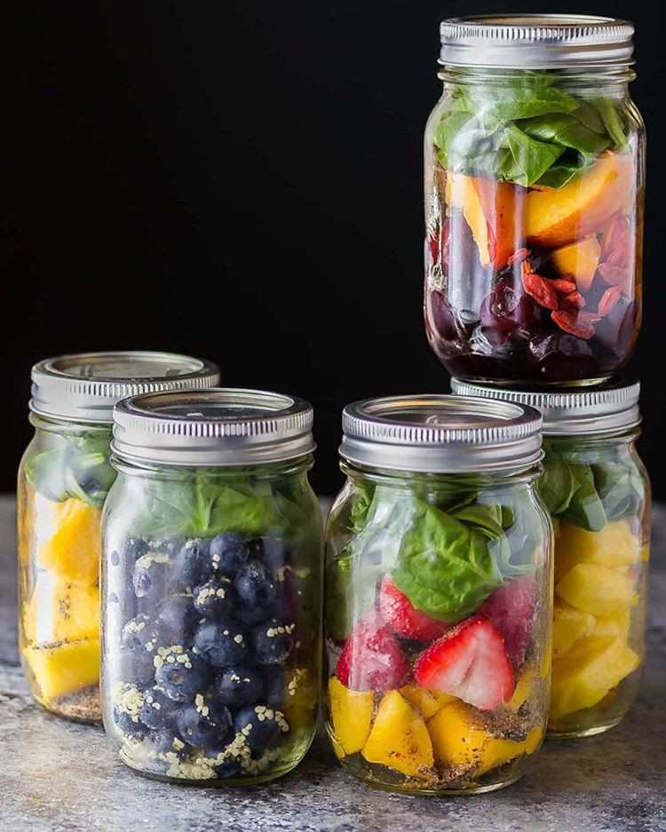 Freezer Cups For Smoothies
 Make Ahead Smoothie Jars For The Freezer recipe by Denise