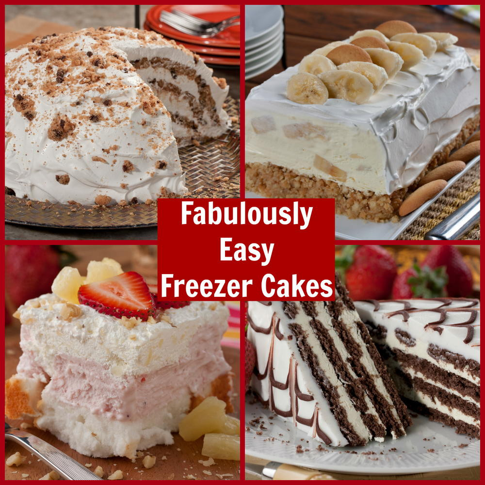 Freezer Desserts Recipes
 Fabulously Easy Freezer Cakes