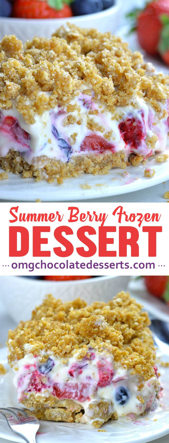 Freezer Desserts Recipes
 Summer Berry Frozen Dessert