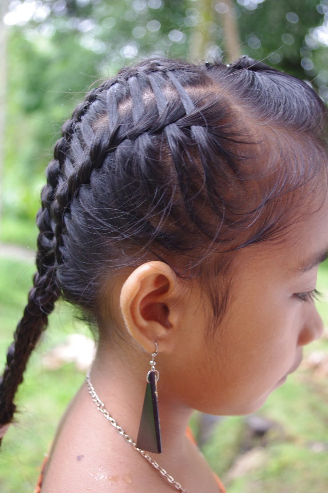 French Braid Hairstyles With Weave
 Braids & Hairstyles for Super Long Hair Micronesian Girl