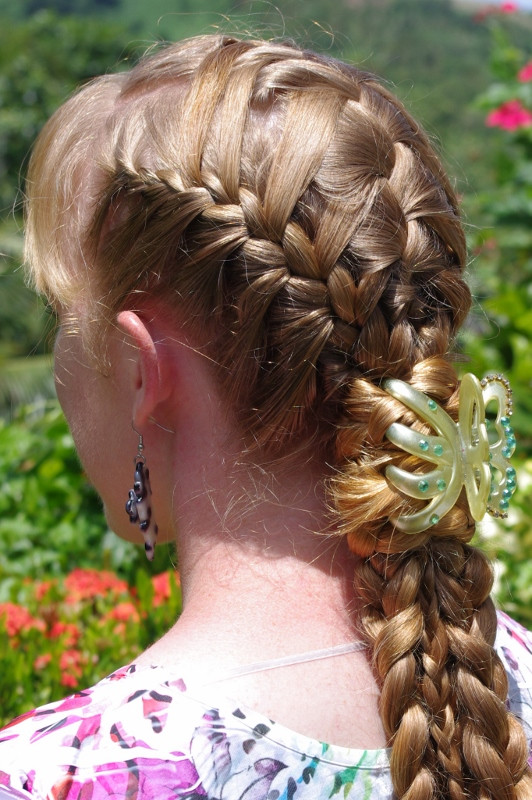 French Braid Hairstyles With Weave
 Braids & Hairstyles for Super Long Hair Basket Weave