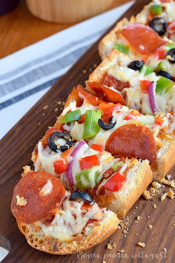 French Bread Pizza Recipe
 French Bread Pizza Sticks Home Made Interest