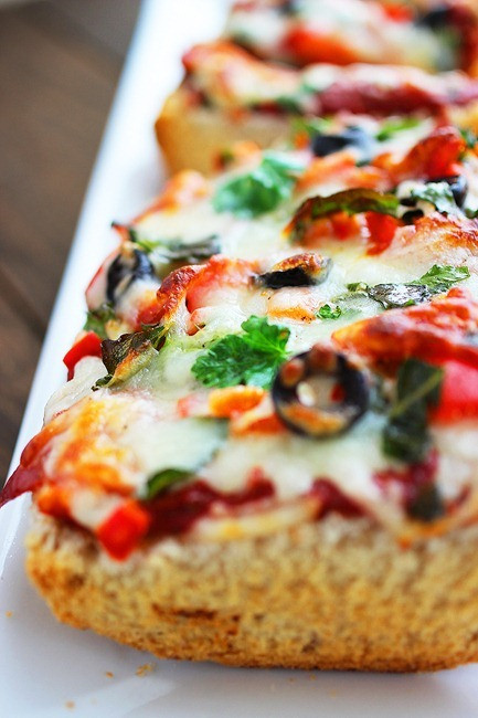 French Bread Pizza Recipe
 French Bread Pizzas