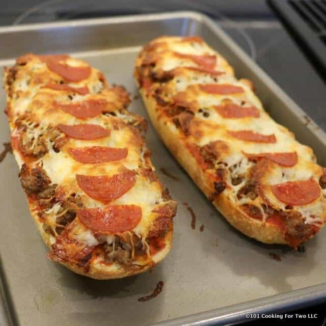 French Bread Pizza Recipe
 Quick French Bread Pizza