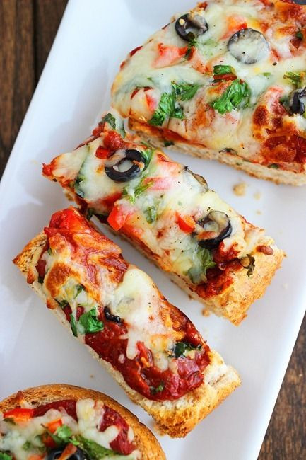 French Bread Pizza Recipe
 Top 10 French Bread Recipes RecipePorn