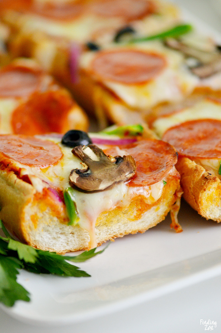 French Bread Pizza Recipe
 French Bread Pizza Recipe Finding Zest