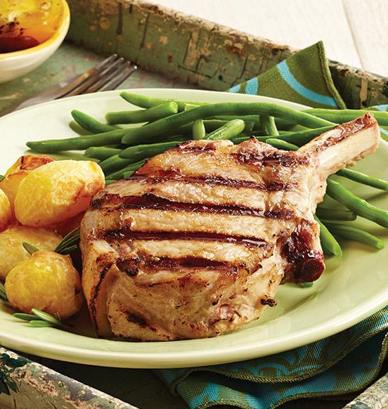 Frenching Pork Chops
 FRENCHED PORK CHOPS Sometimes presentation can be as