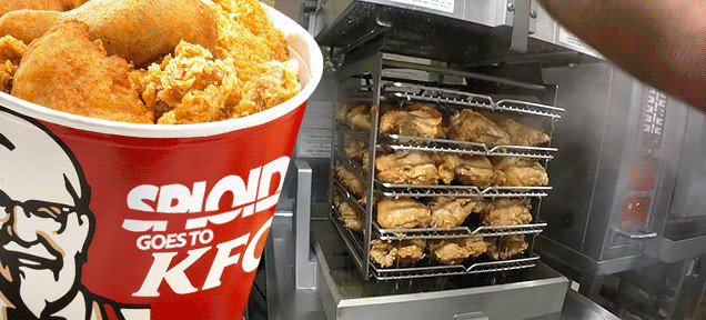 Fried Chicken Gif
 This Is How KFC Actually Makes Its Fried Chicken From