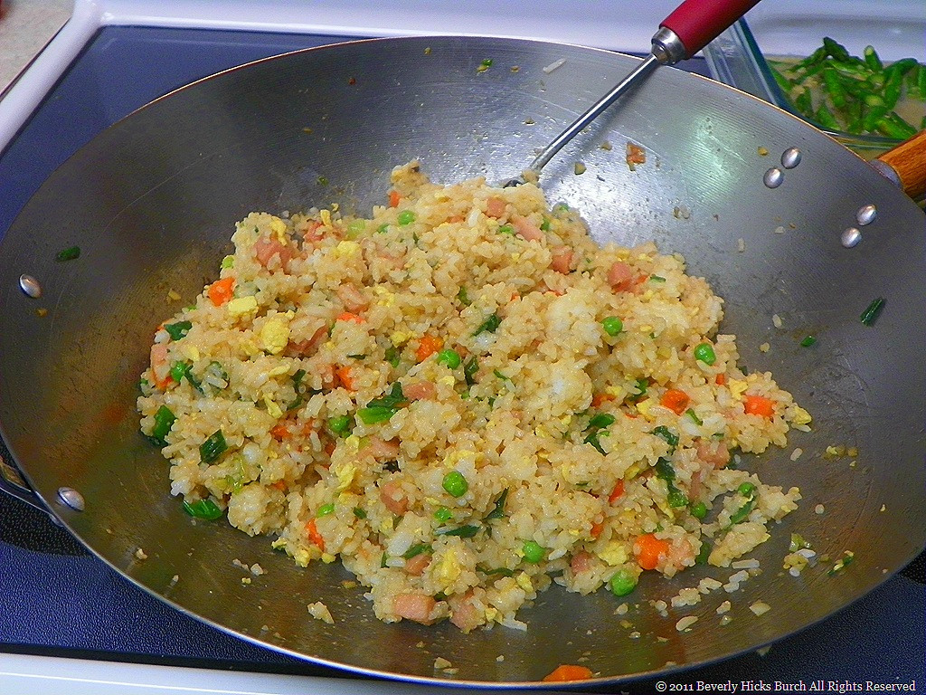 Fried Rice Stir Fry
 The Legacy of the Wok Continues by Beverly Hicks Burch