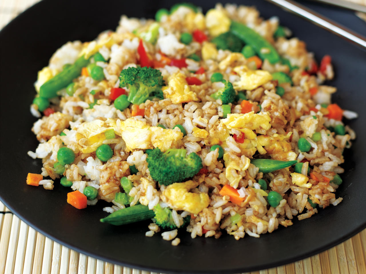 Fried Rice Vegetarian
 Recipe Ve able Fried Rice CBS News