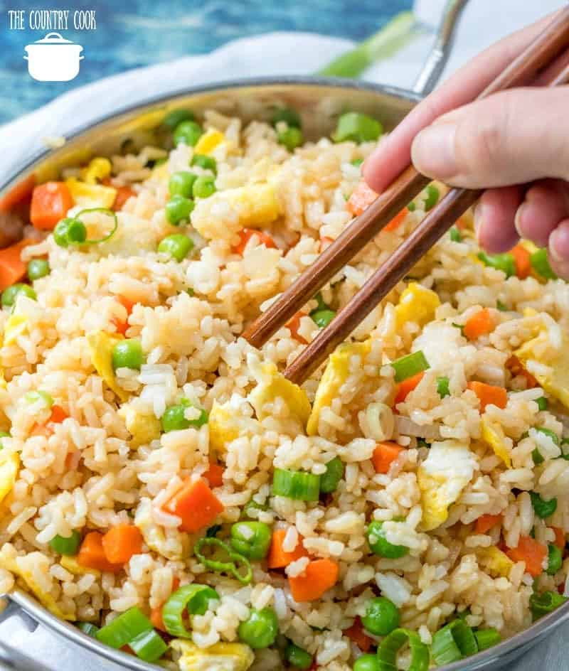 Fried Rice Vegetarian
 Easy Ve able Fried Rice